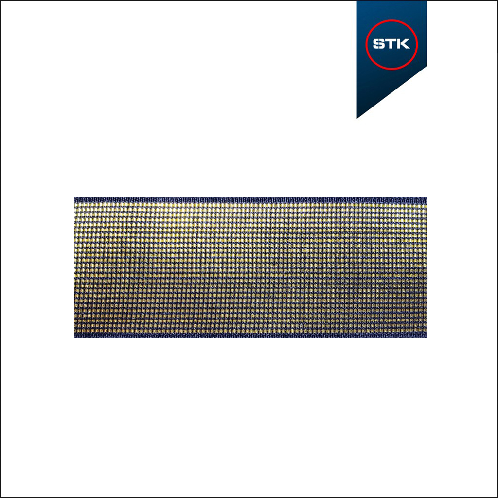 EL&Aacute;STICO STK 938 METALIZADO 40MM PRETO / METAL DOURADO