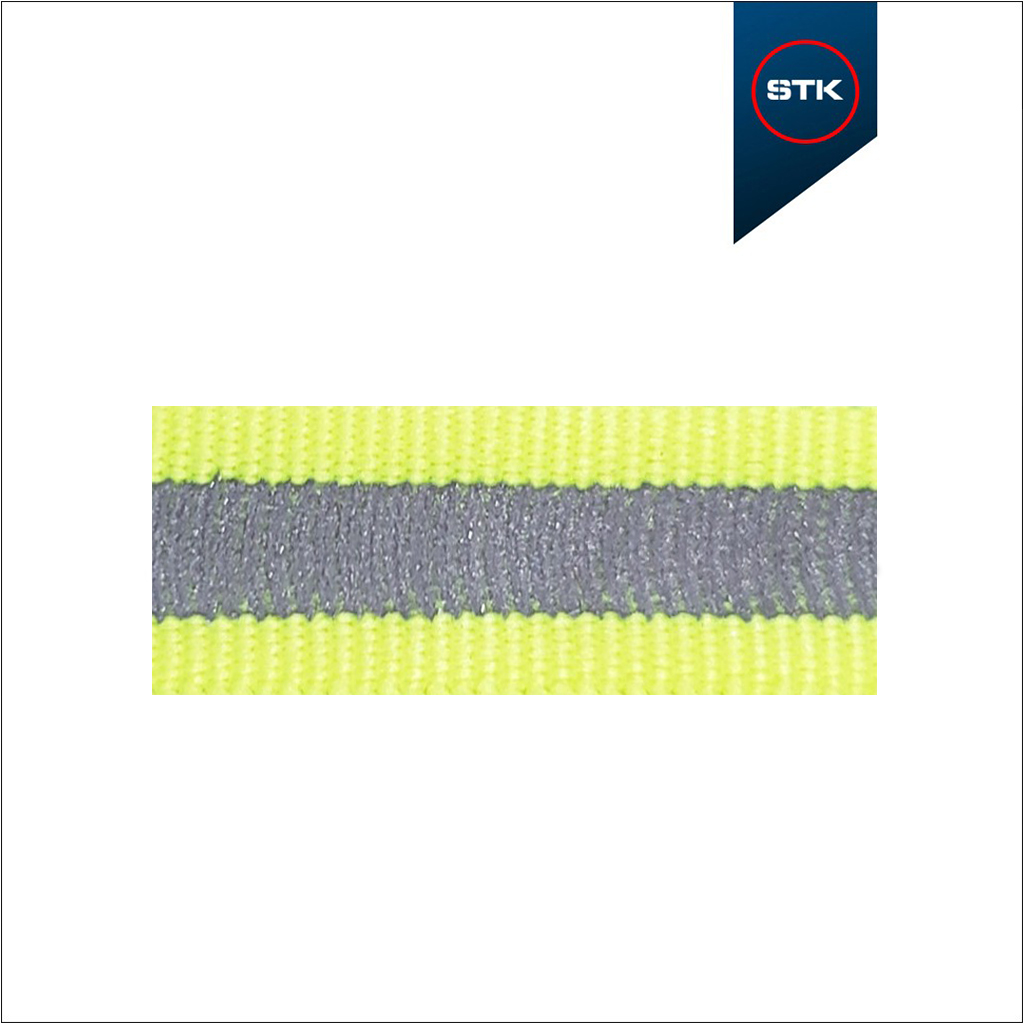 FITA STK DALLAS TERMO REFLETIVO 10MM VERDE NEON