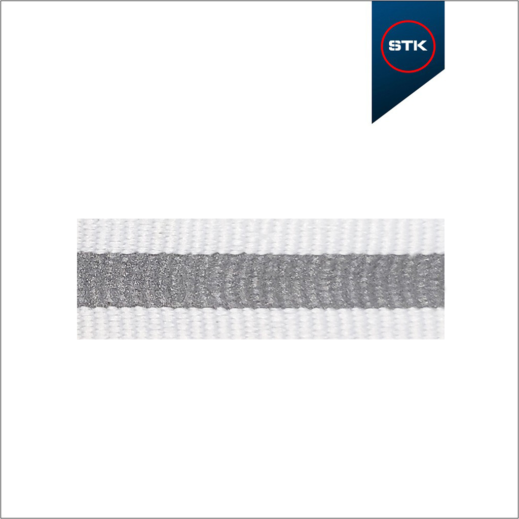 FITA STK DALLAS TERMO REFLETIVO 10MM BRANCO