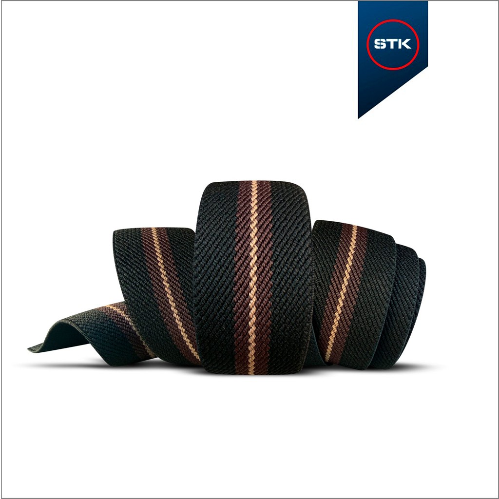 EL&Aacute;STICO STK 1660 EURO 40MM PRETO / DOVER / CONGADA / DOVER / PRETO (14.5/4/3/4/14.5)